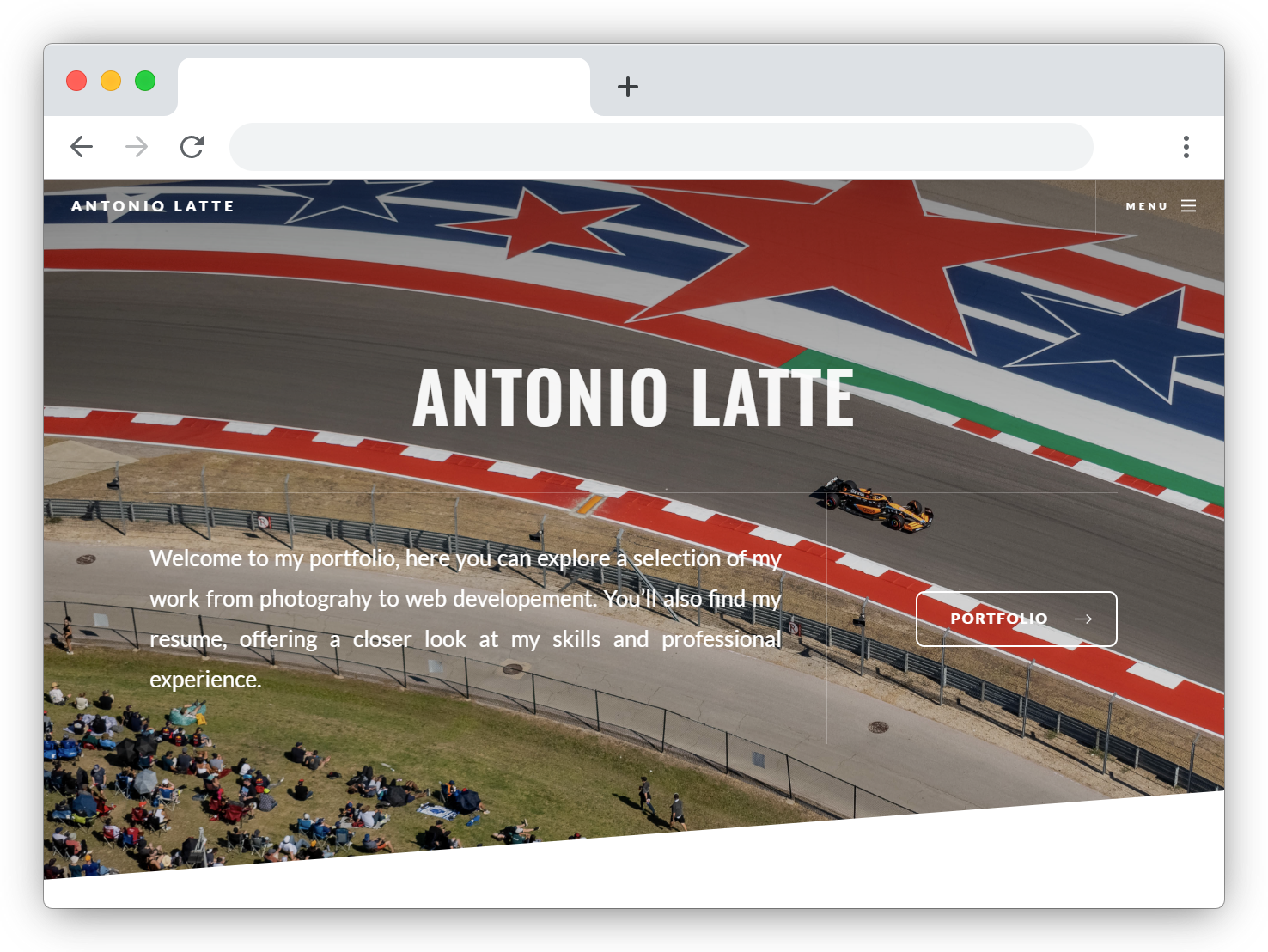 Portrait photo of Antonio Latte